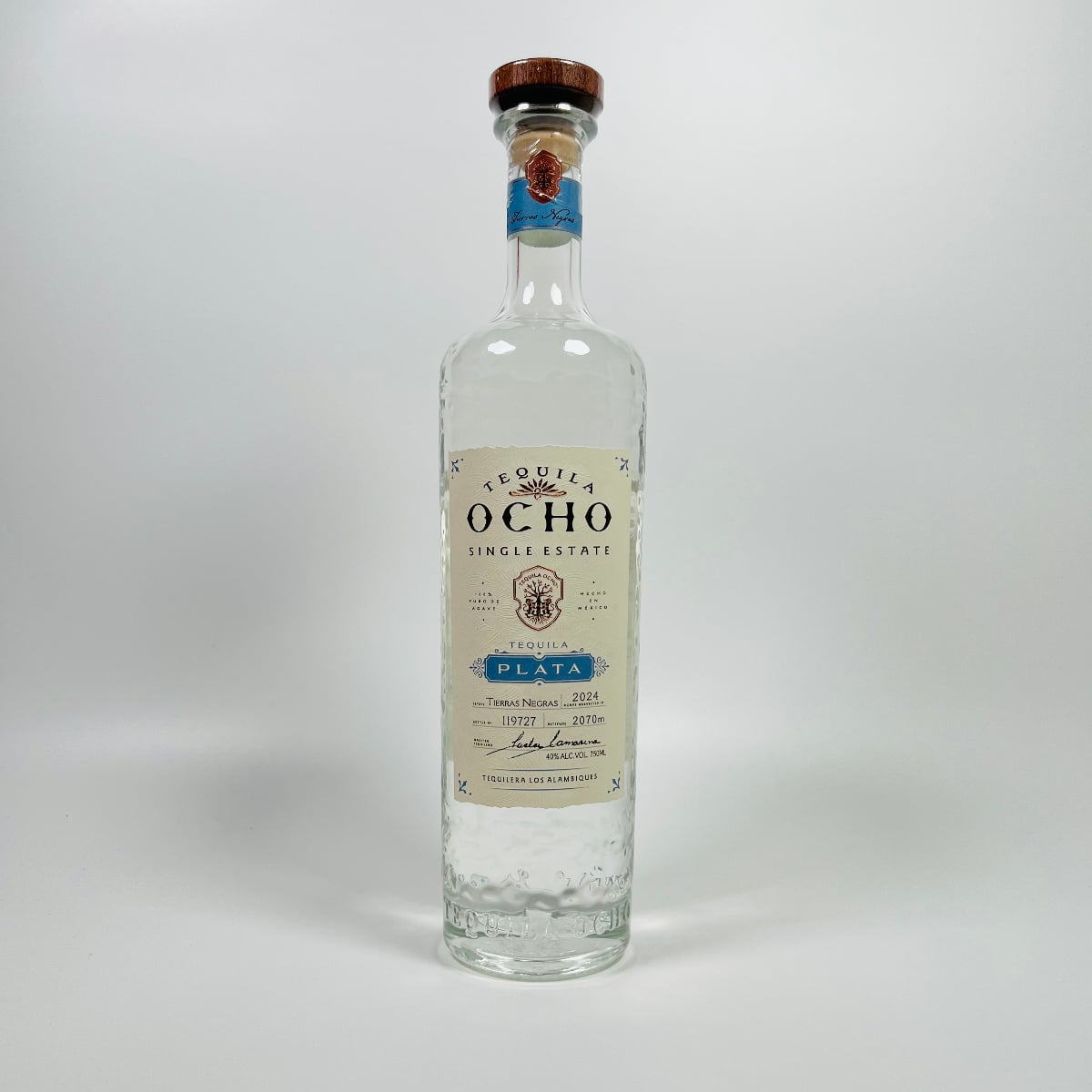 Tequila Ocho Plata 2025 750mL