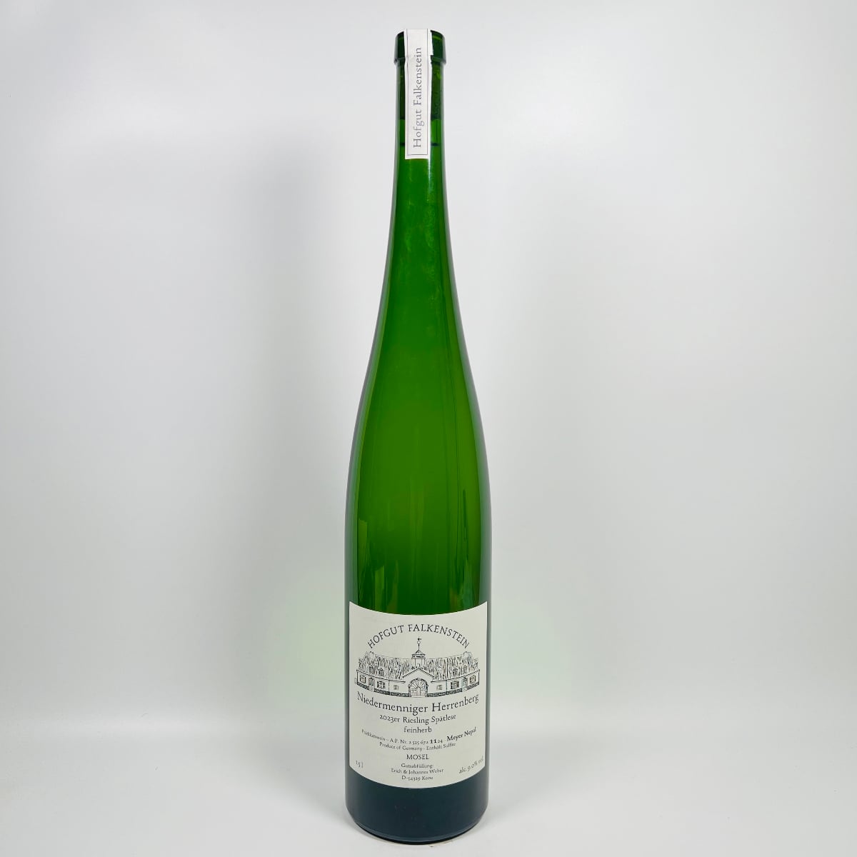 Falkenstein Niedermenniger Herrenberg Riesling Spatlese Feinherb AP11 2023 1.5L