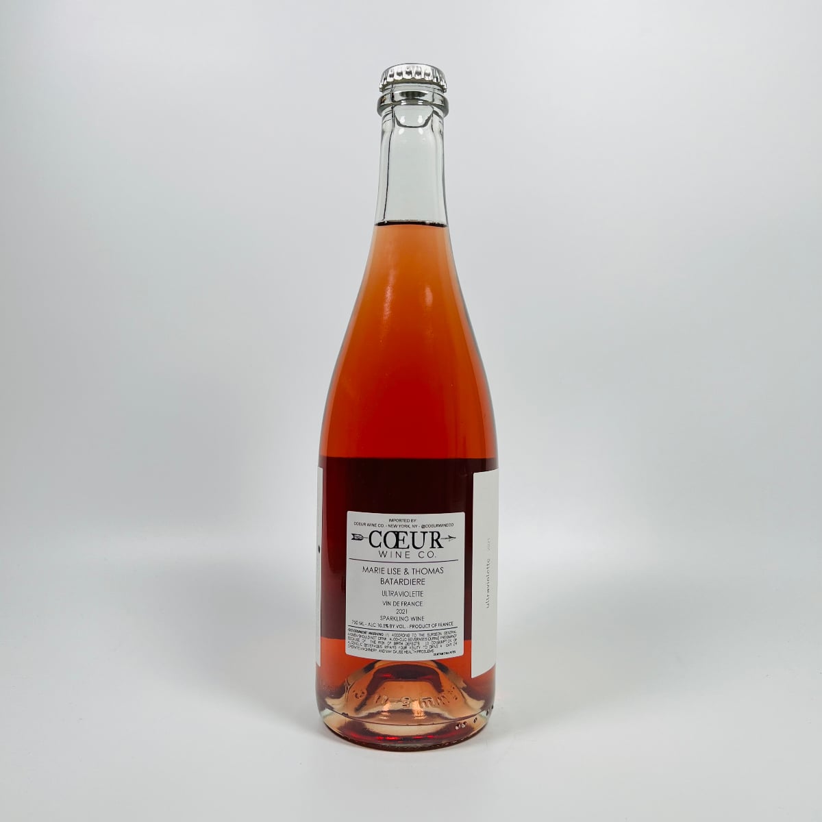 Thomas Batardiere Sparkling Rose Ultraviolette VDF 2021 750ml