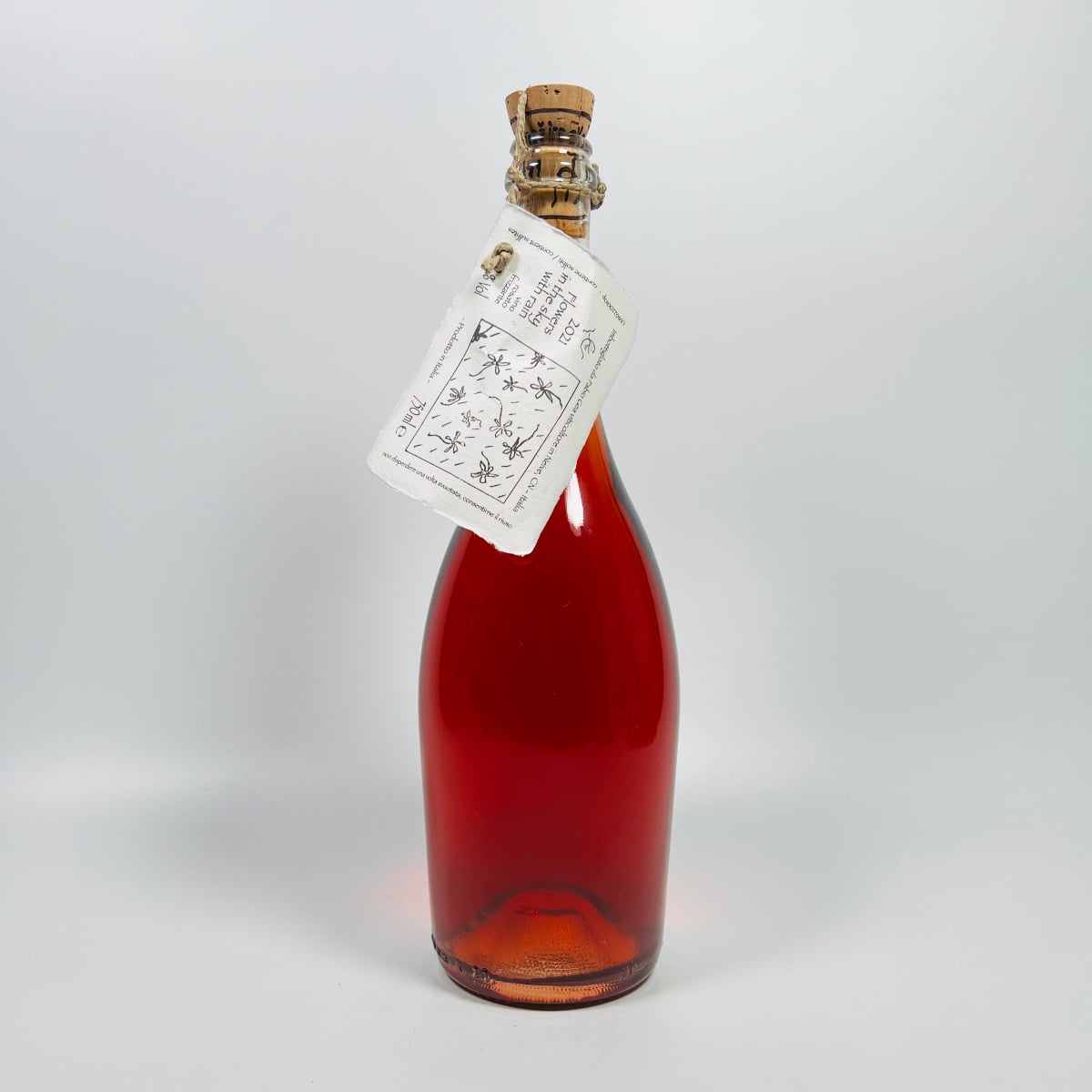 Fabio Gea Flowers In The Sky With Rain Frizzante Rose 2023 750ml