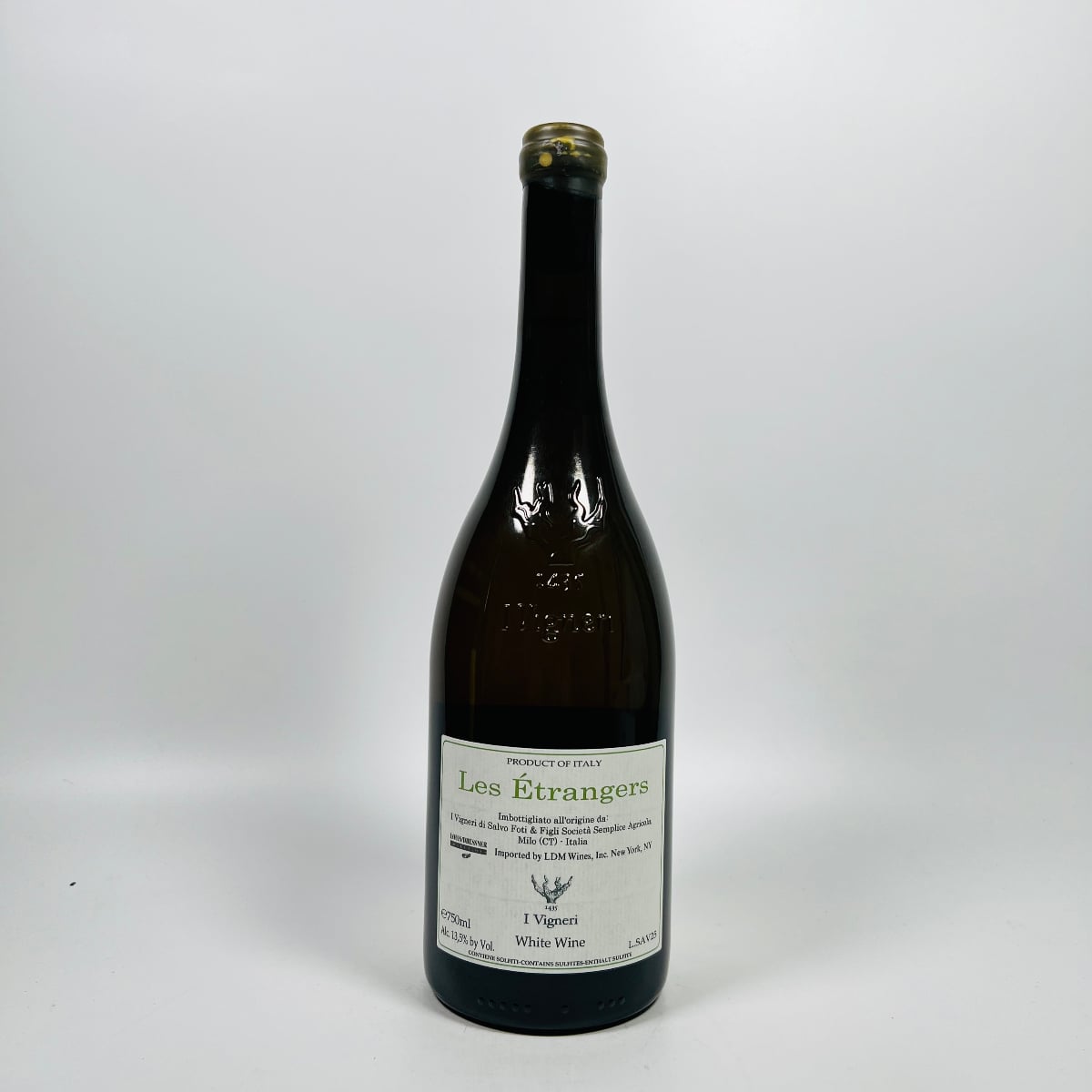 I Vigneri di Salvo Foti Savagnin Les Etrangers 2025 750ml